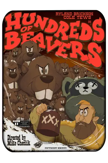 Poster to the movie "Hundreds of Beavers" #756289