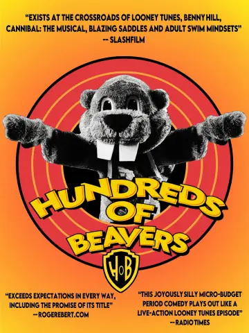 Poster to the movie "Hundreds of Beavers" #756293