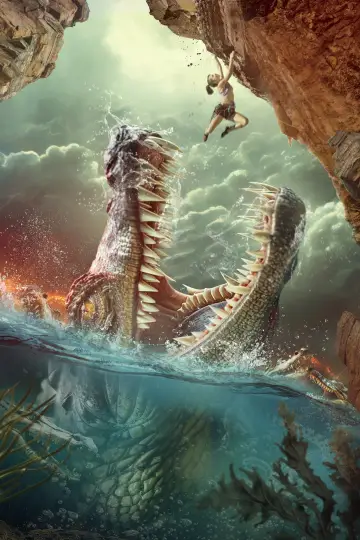 Poster to the movie "Crocodile Swarm" #1009827