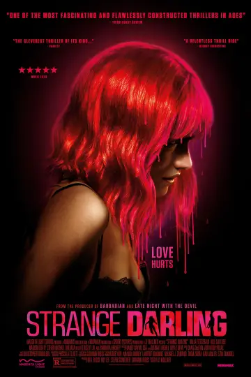 Poster to the movie "Strange Darling" #683627