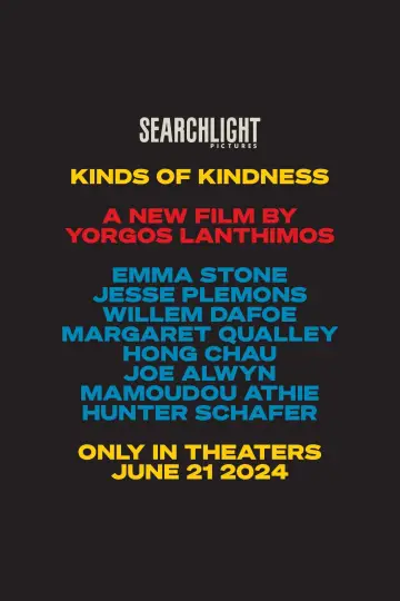 Poster to the movie "Kinds of Kindness" #591310