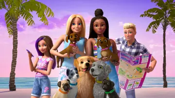 Backdrop to the movie "Barbie: Epic Road Trip" #420712