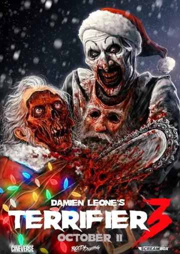 Poster to the movie "Terrifier 3" #557741