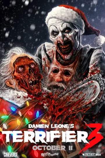 Poster to the movie "Terrifier 3" #557744