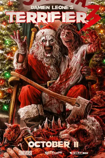 Poster to the movie "Terrifier 3" #557769