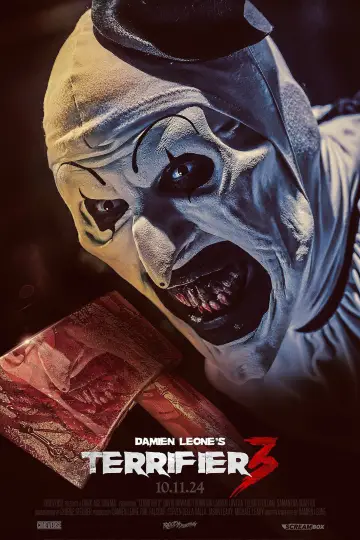 Poster to the movie "Terrifier 3" #557776