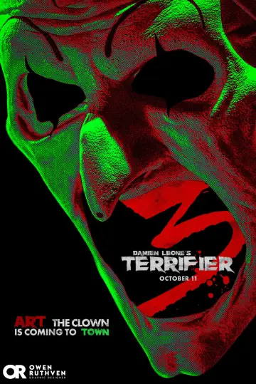 Poster to the movie "Terrifier 3" #557850