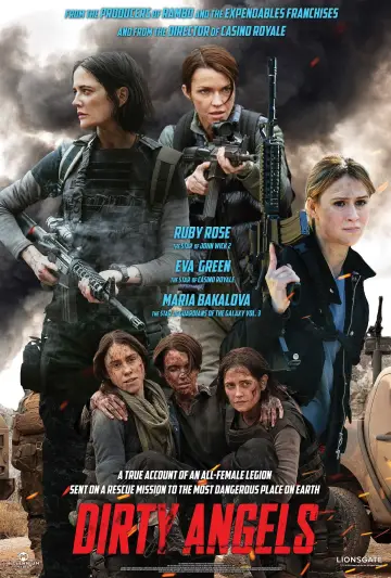 Poster to the movie "Dirty Angels" #614899