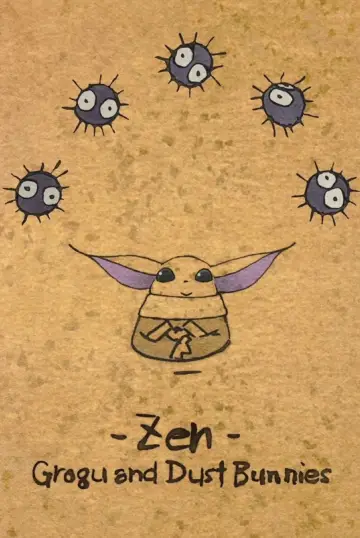 Poster to the movie "Zen - Grogu and Dust Bunnies" #896793