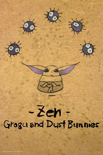 Poster to the movie "Zen - Grogu and Dust Bunnies" #896795