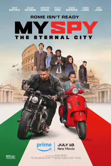 Poster to the movie "My Spy: The Eternal City" #602415