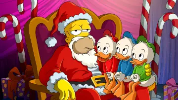 Backdrop to the movie "The Simpsons Meet the Bocellis in "Feliz Navidad"" #350443
