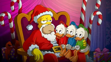 Backdrop to the movie "The Simpsons Meet the Bocellis in "Feliz Navidad"" #350445