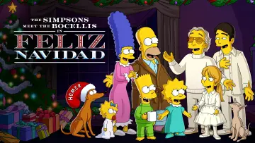 Backdrop to the movie "The Simpsons Meet the Bocellis in "Feliz Navidad"" #82486