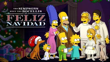Backdrop to the movie "The Simpsons Meet the Bocellis in "Feliz Navidad"" #82487