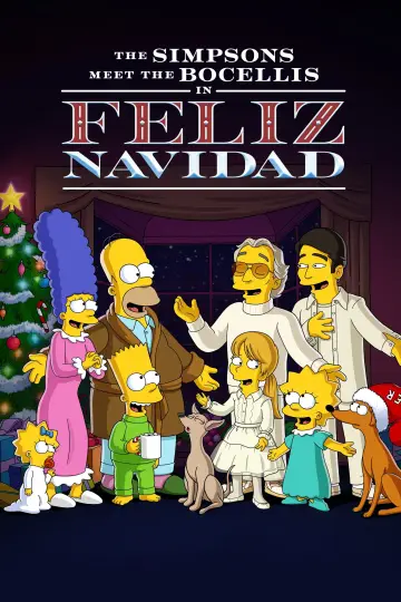 Poster to the movie "The Simpsons Meet the Bocellis in "Feliz Navidad"" #82492