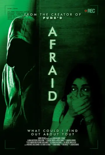 Poster to the movie "Afraid" #643706
