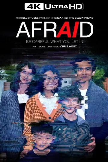 Poster to the movie "Afraid" #643720