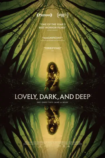 Poster to the movie "Lovely, Dark, and Deep" #1016682