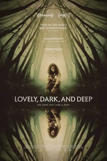 Poster to the movie "Lovely, Dark, and Deep" #1016683