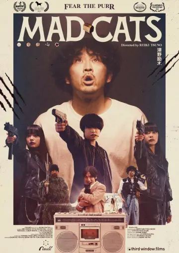Poster to the movie "MAD CATS" #1052609