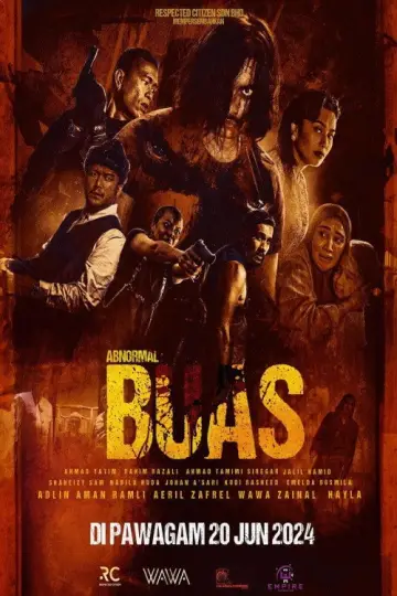 Poster to the movie "Abnormal: Buas" #1115277
