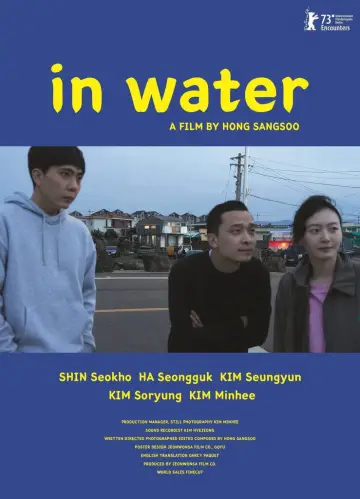 Poster to the movie "In Water" #542713