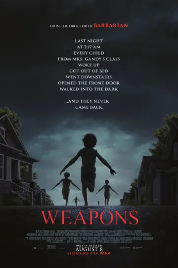 Poster to the movie "Weapons" #519353
