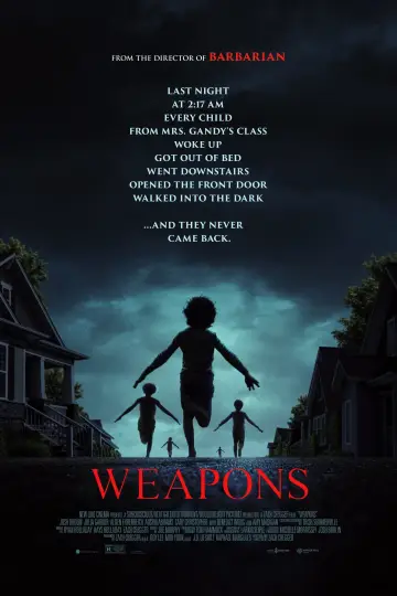 Poster to the movie "Weapons" #519513