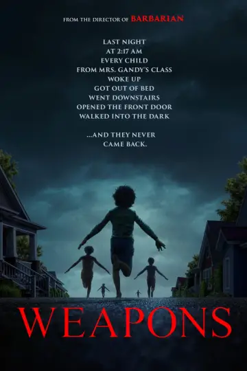 Poster to the movie "Weapons" #766337