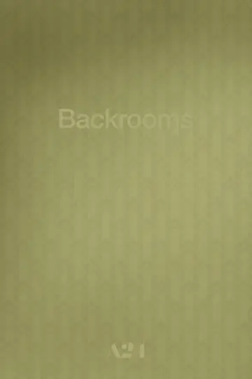 Poster to the movie "Backrooms" #814928