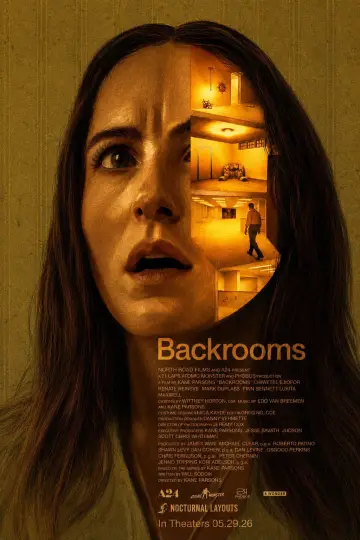 Poster to the movie "Backrooms" #814934