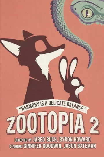 Poster to the movie "Zootopia 2" #764277