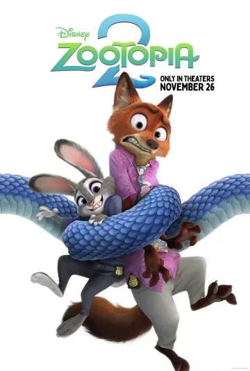 Poster to the movie "Zootopia 2" #764359