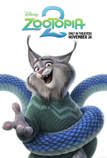 Poster to the movie "Zootopia 2" #764361