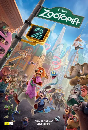 Poster to the movie "Zootopia 2" #764366