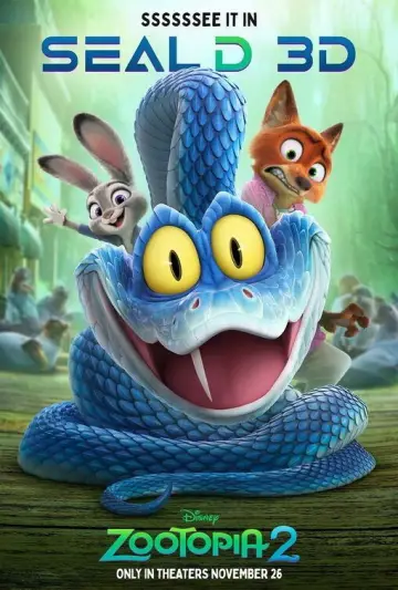 Poster to the movie "Zootopia 2" #764374