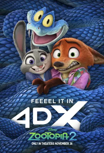 Poster to the movie "Zootopia 2" #958558