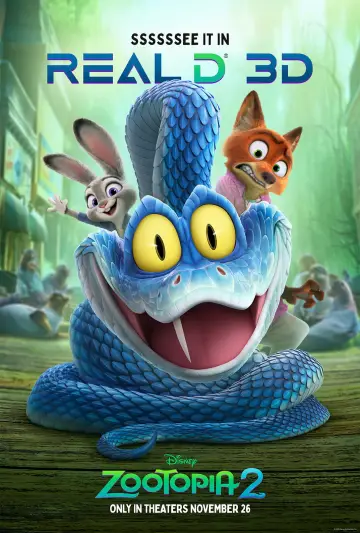 Poster to the movie "Zootopia 2" #958560
