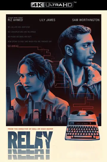 Poster to the movie "Relay" #550191