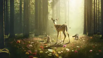 Backdrop to the movie "Bambi: A Tale of Life in the Woods" #654725