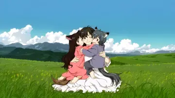 Backdrop to the movie "Wolf Children" #816582