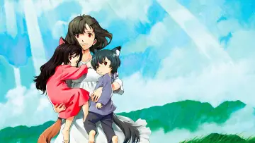 Backdrop to the movie "Wolf Children" #816583