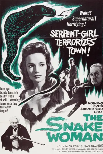 Poster to the movie "The Snake Woman" #1172011