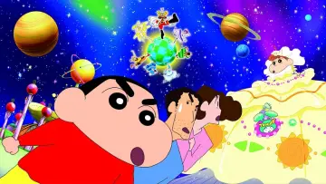 Backdrop to the movie "Crayon Shin-chan: Fierceness That Invites Storm! The Battle of the Warring States" #485722