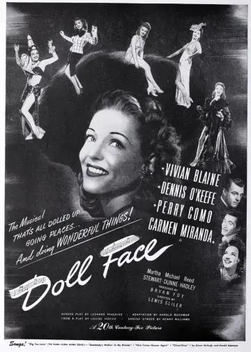Poster to the movie "Doll Face" #1130537