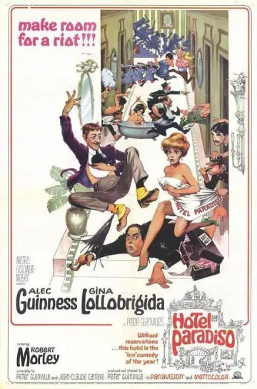 Poster to the movie "Hotel Paradiso" #1130194