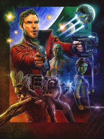 Poster to the movie "Guardians of the Galaxy" #837639