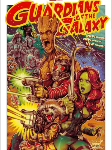Poster to the movie "Guardians of the Galaxy" #837647