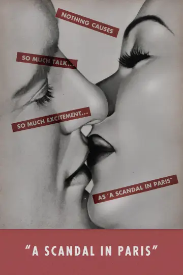 Poster to the movie "A Scandal in Paris" #1035471
